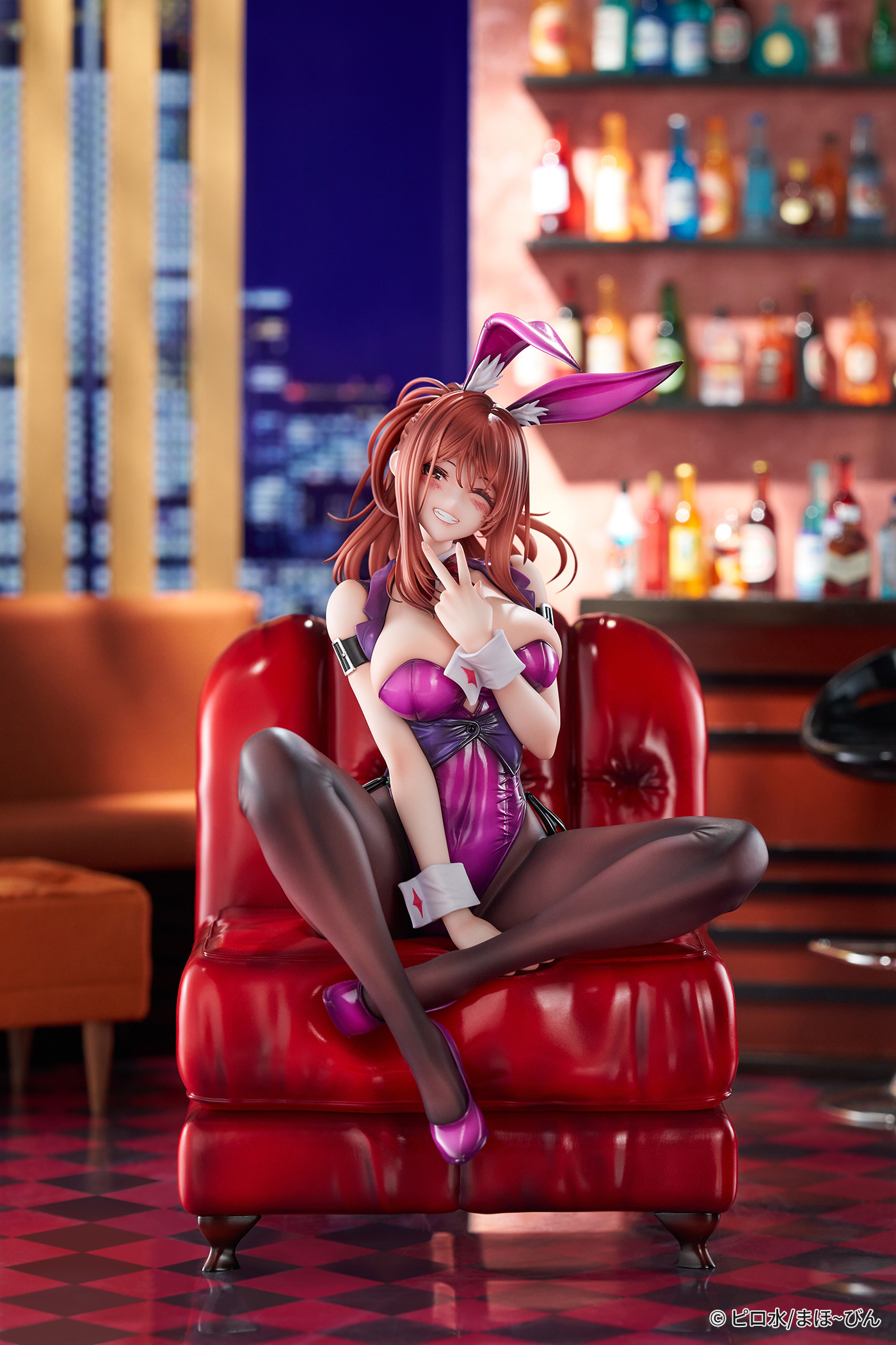 Shy Girls in Love Satsuki Myoga (Bunny Girl Deluxe Ver.) 1/6 Scale Figure Gallery Image 3