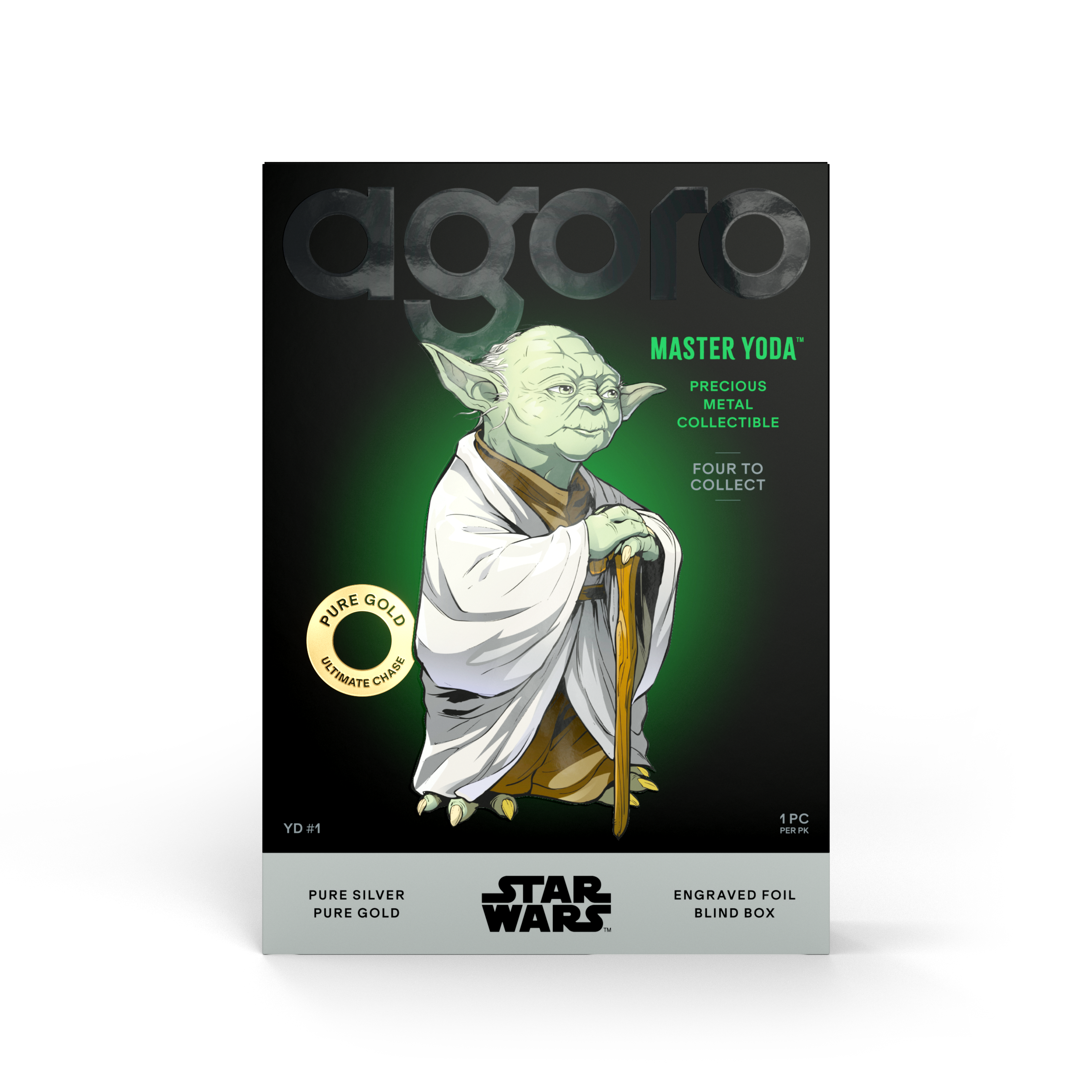 2026 Niue Star Wars Master Yoda Blind Box 5g Silver Foil
