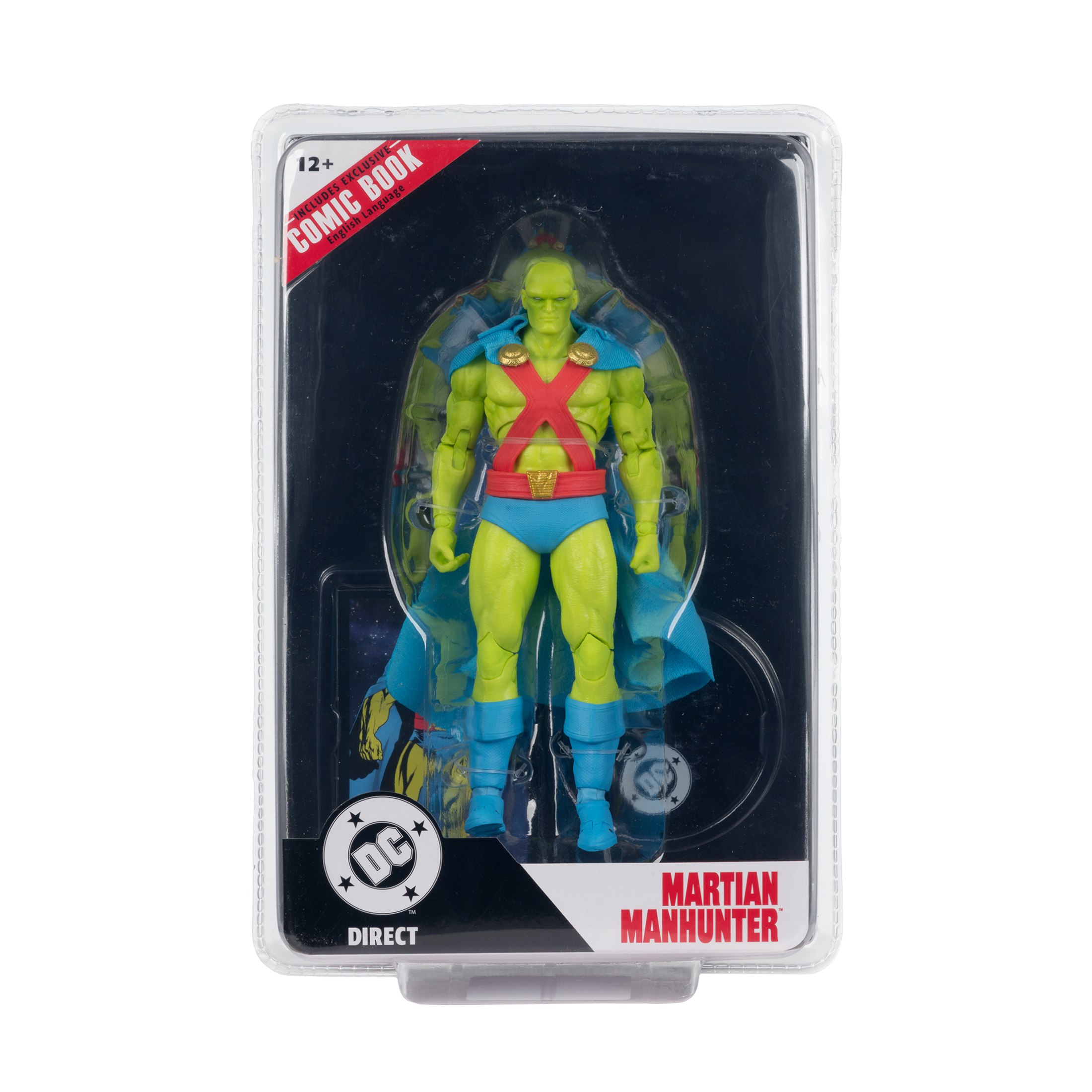Justice League America #77 Page Punchers Martian Manhunter 7" Action Figure with Comic Gallery Image 10