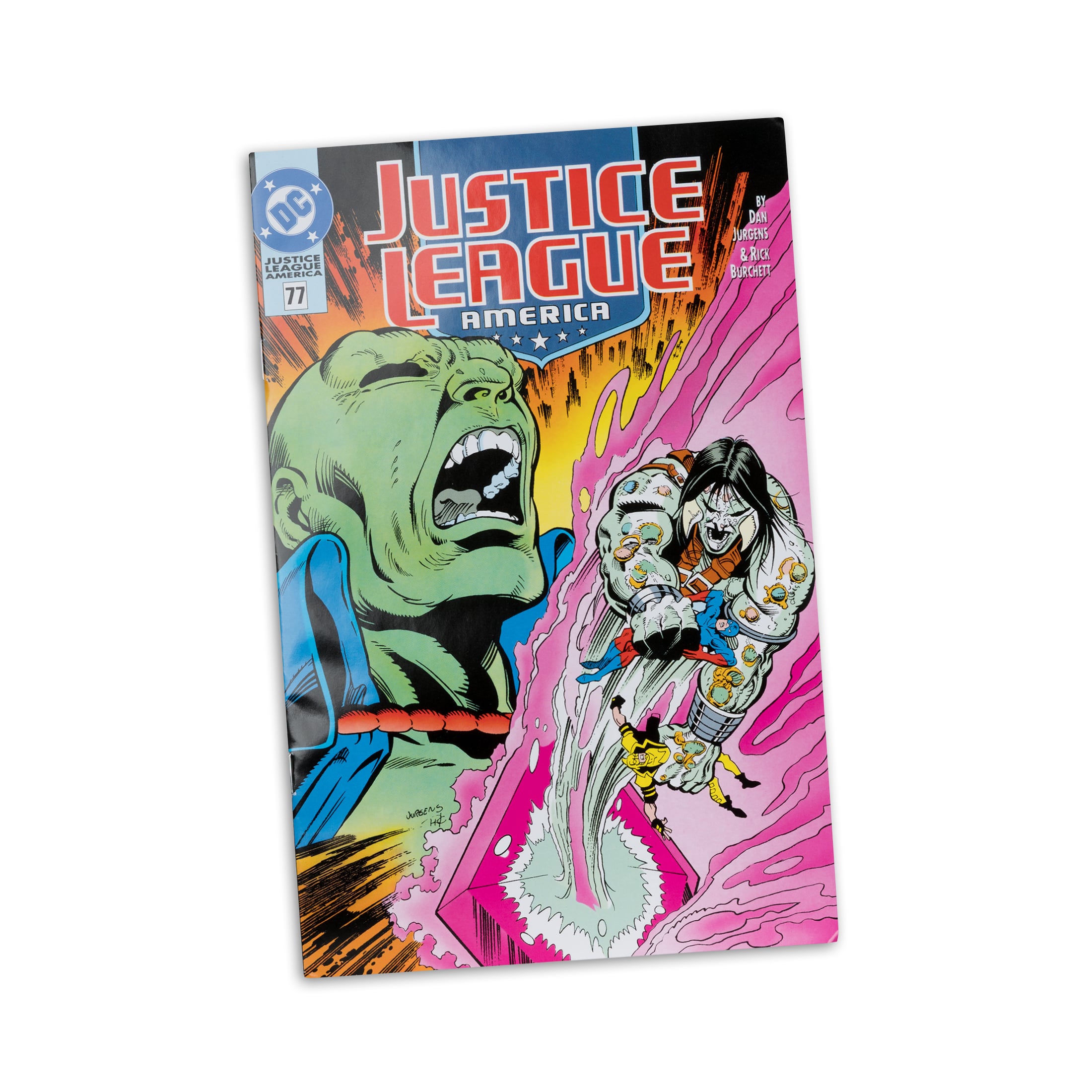 Justice League America #77 Page Punchers Martian Manhunter 7" Action Figure with Comic Gallery Image 7