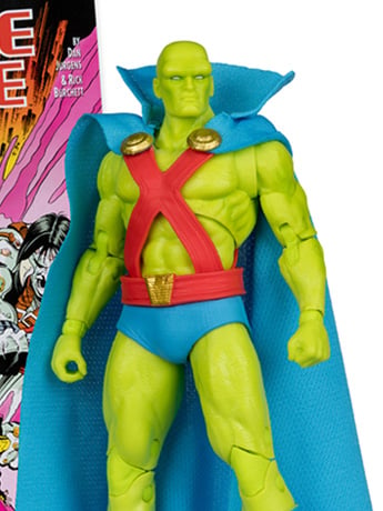 Justice League America #77 Page Punchers Martian Manhunter 7" Action Figure with Comic Gallery Image 2