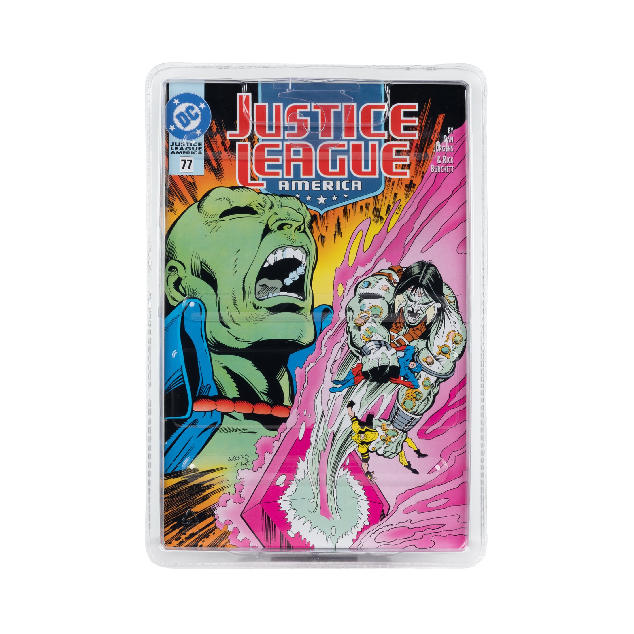 Justice League America #77 Page Punchers Martian Manhunter 7" Action Figure with Comic Gallery Image 12
