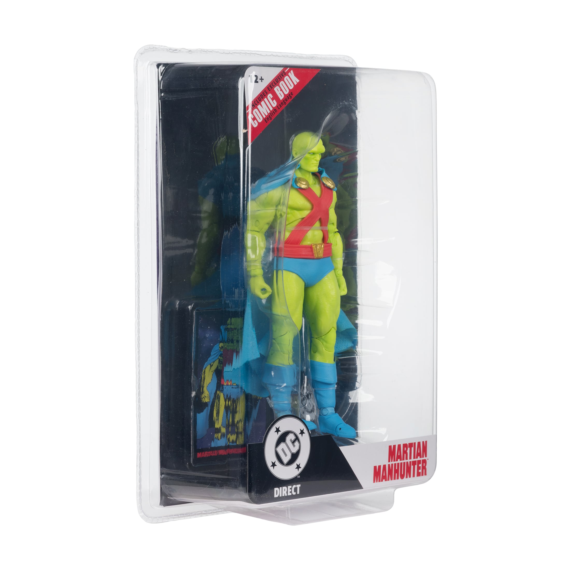 Justice League America #77 Page Punchers Martian Manhunter 7" Action Figure with Comic Gallery Image 11