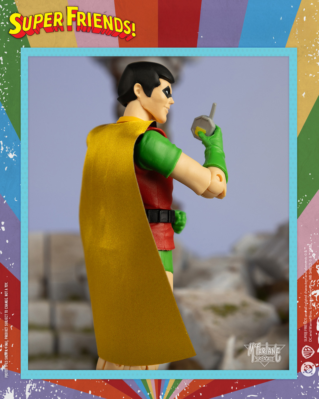 Super Friends DC Retro Robin Action Figure Gallery Image 5