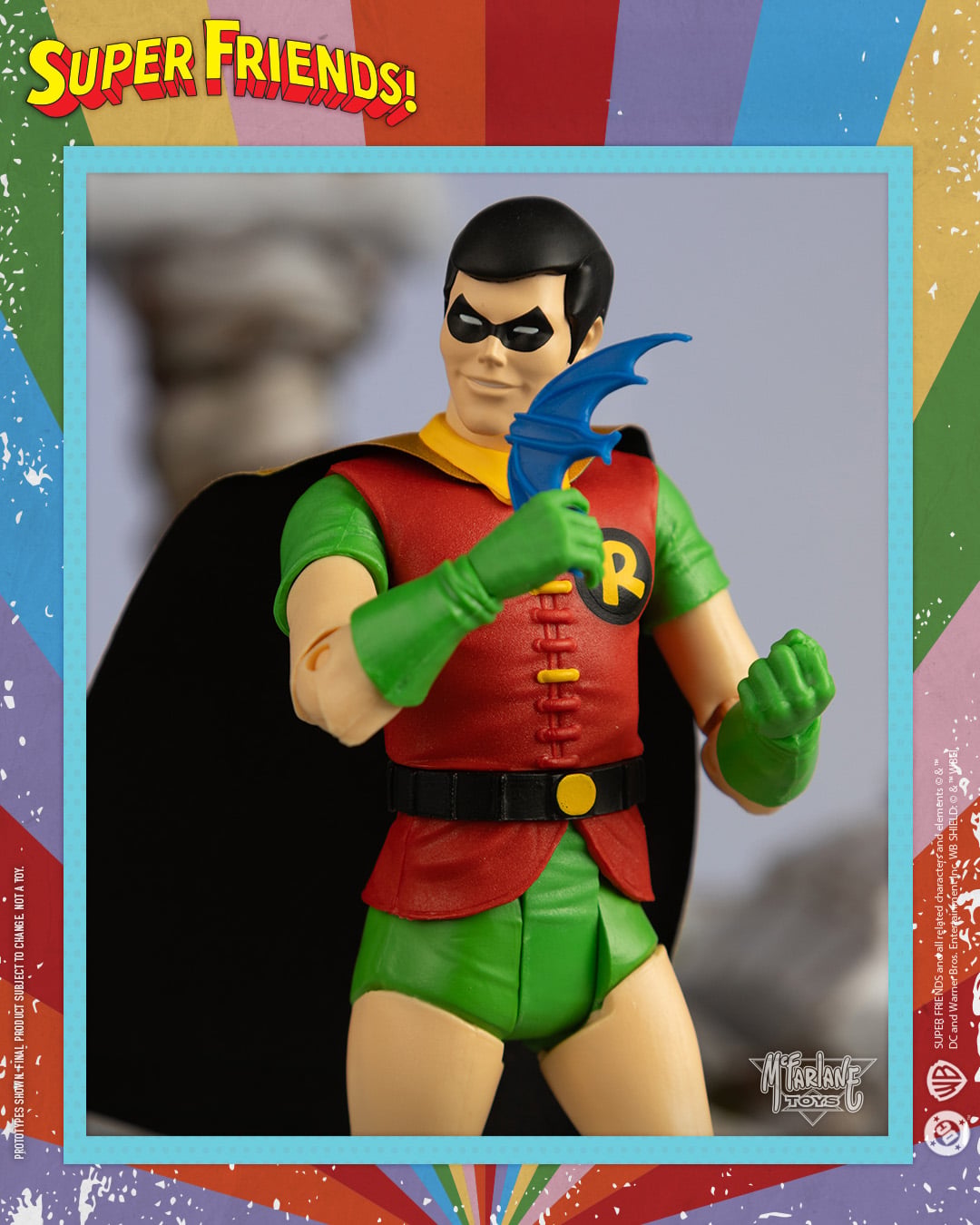 Super Friends DC Retro Robin Action Figure Gallery Image 4