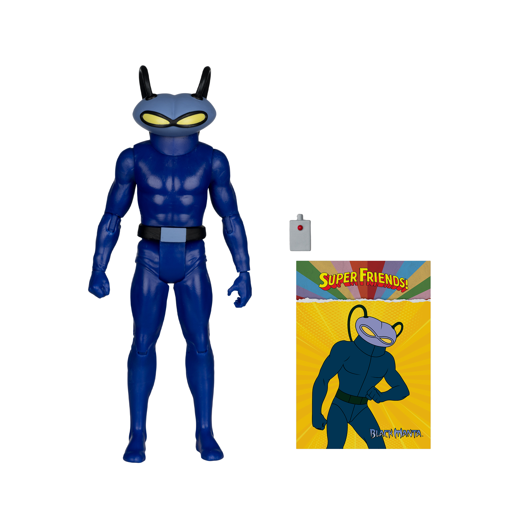 Super Friends DC Retro Black Manta Action Figure Gallery Image 9