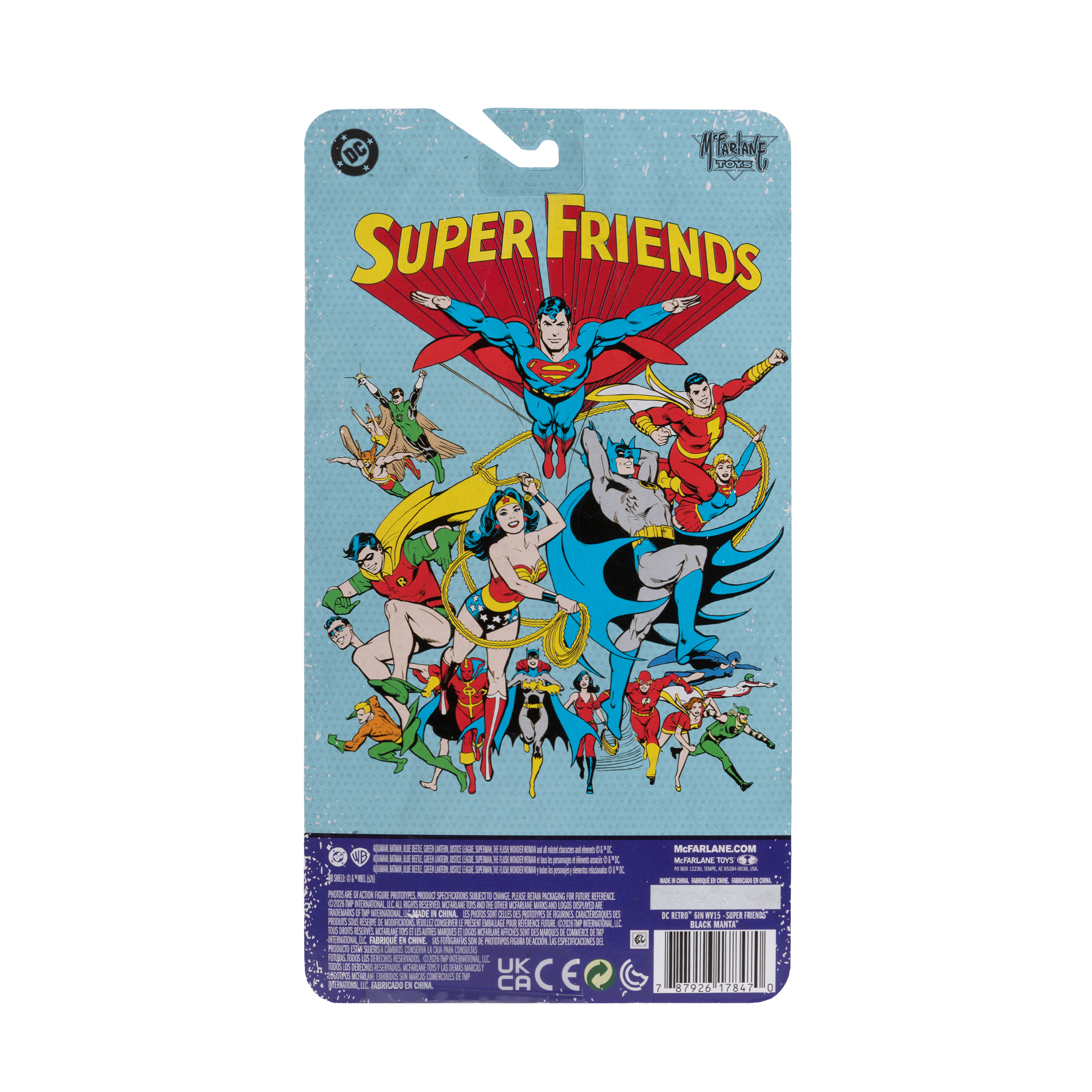 Super Friends DC Retro Black Manta Action Figure Gallery Image 13