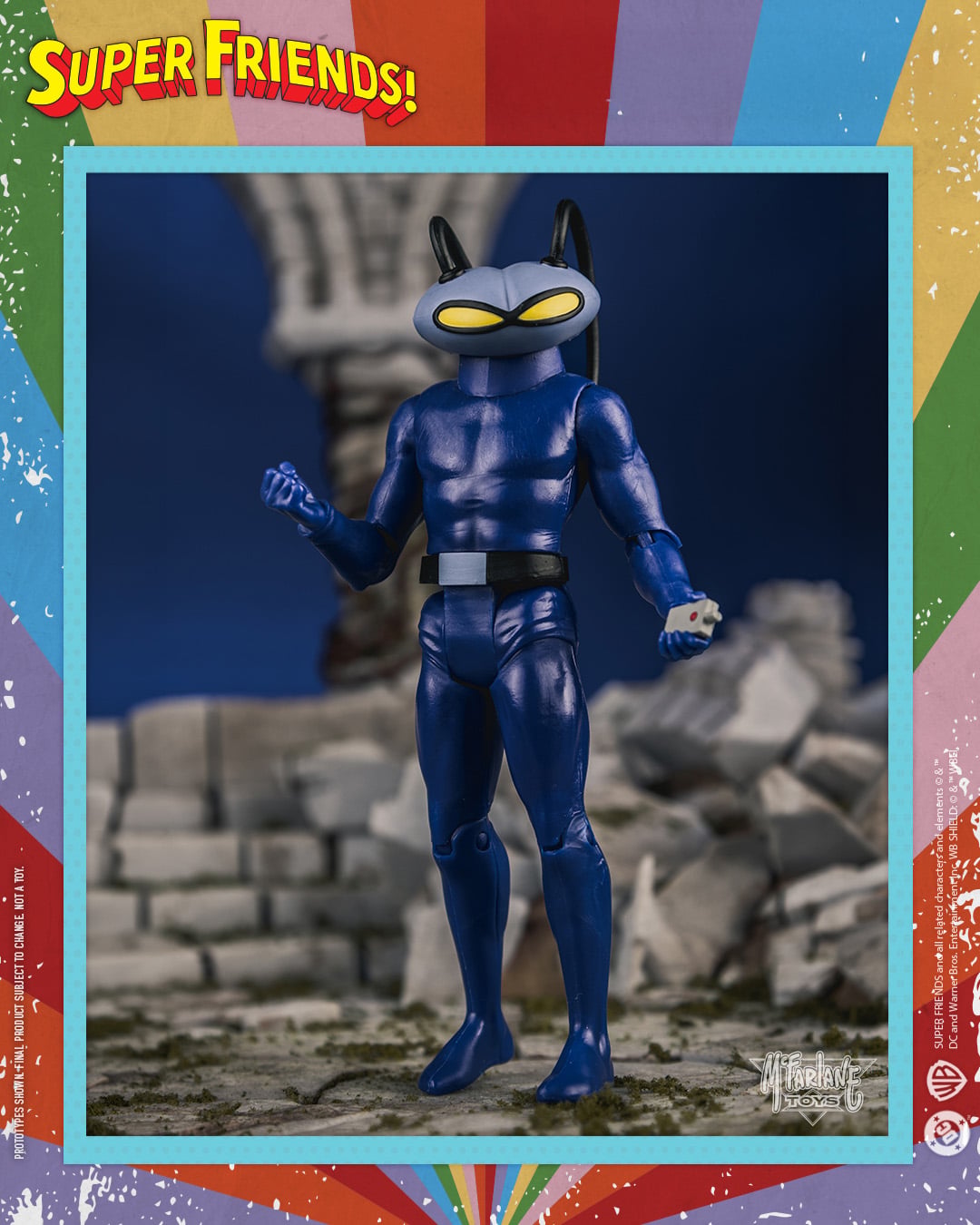 Super Friends DC Retro Black Manta Action Figure Gallery Image 3