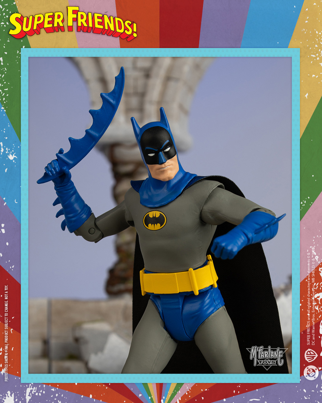 Super Friends DC Retro Batman (V2) Action Figure Gallery Image 4