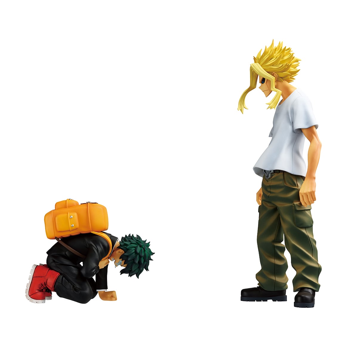 My Hero Academia Masterlise Plus Ichibansho Izuku Midoriya & All Might (The Story of How He Became the Greatest Hero) Figure Gallery Image 3