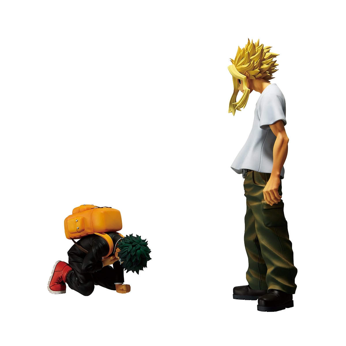 My Hero Academia Masterlise Plus Ichibansho Izuku Midoriya & All Might (The Story of How He Became the Greatest Hero) Figure Gallery Image 7