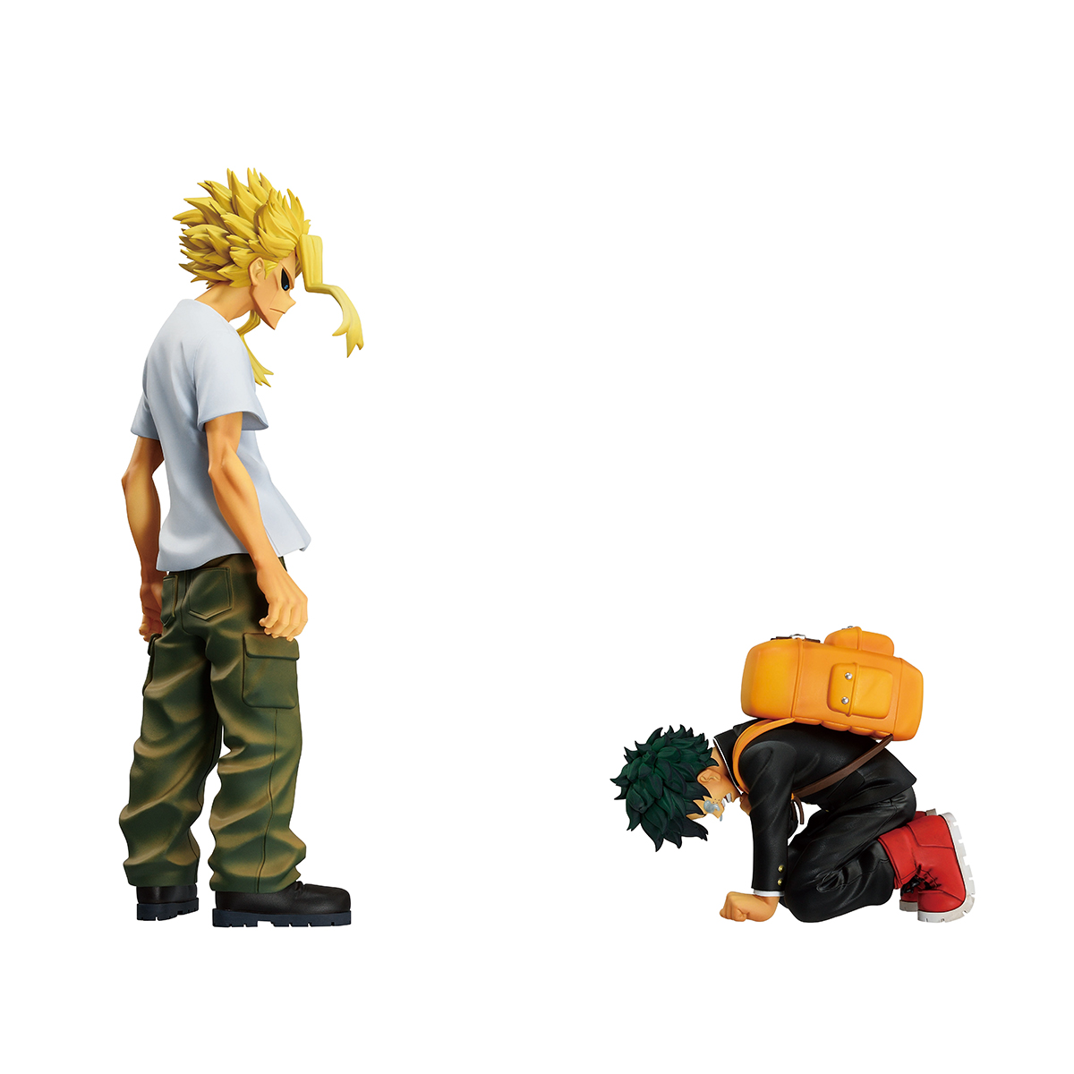 My Hero Academia Masterlise Plus Ichibansho Izuku Midoriya & All Might (The Story of How He Became the Greatest Hero) Figure Gallery Image 6