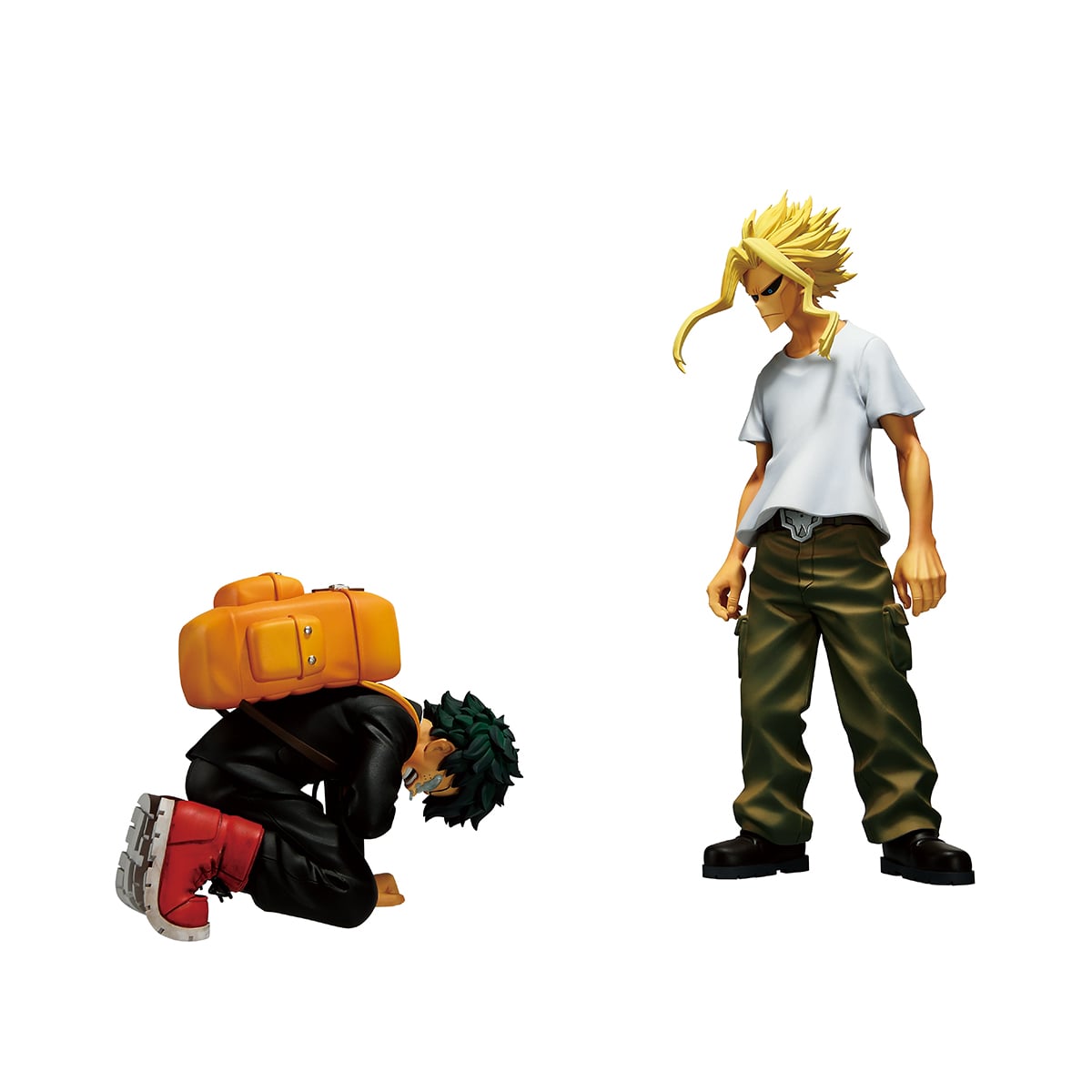 My Hero Academia Masterlise Plus Ichibansho Izuku Midoriya & All Might (The Story of How He Became the Greatest Hero) Figure Gallery Image 4