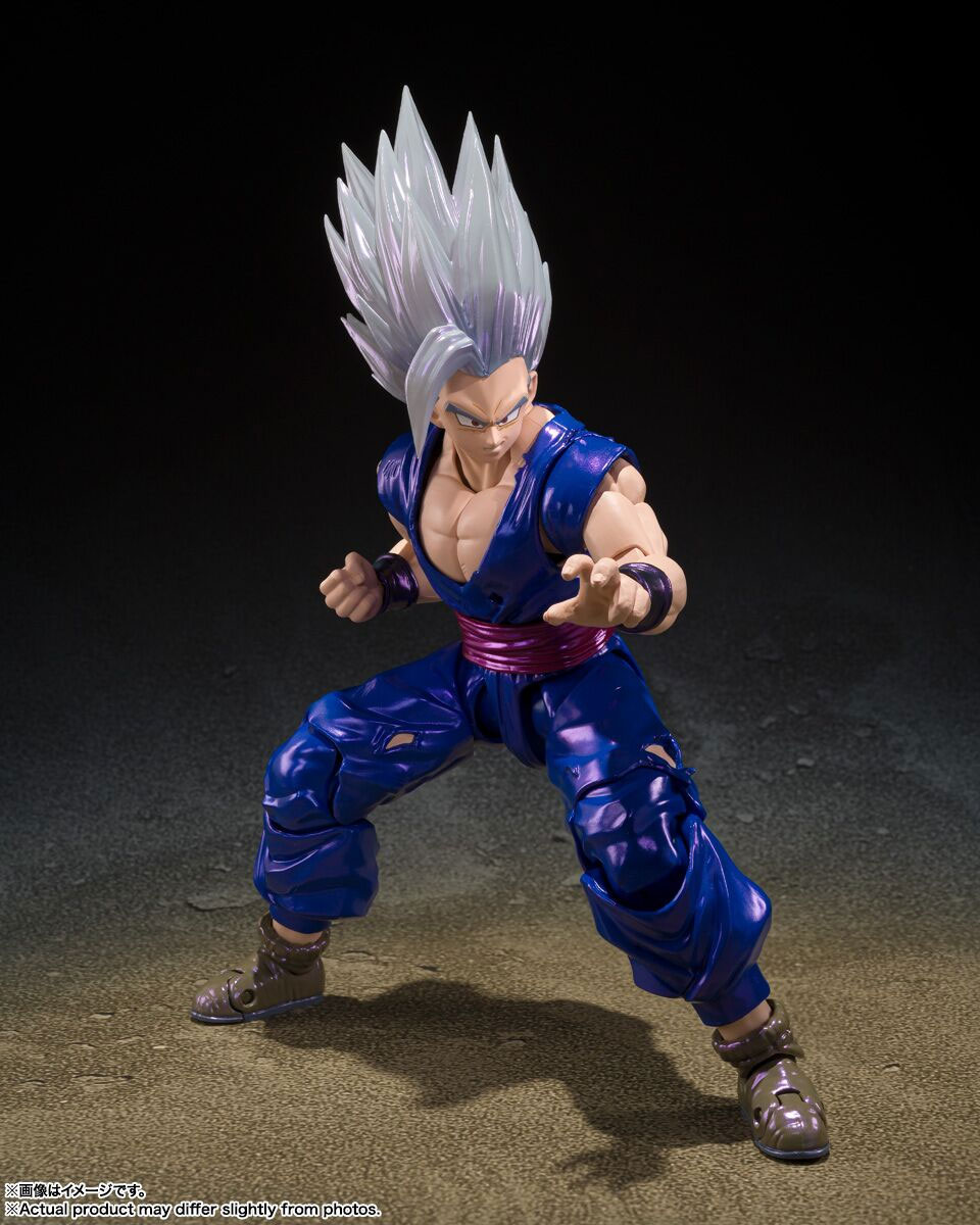 Dragon Ball Super: Super Hero S.H.Figuarts Gohan Beast (Exclusive Edition) Action Figure Gallery Image 5