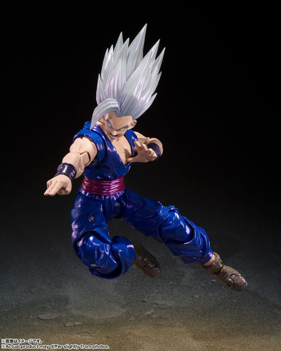 Dragon Ball Super: Super Hero S.H.Figuarts Gohan Beast (Exclusive Edition) Action Figure Gallery Image 6