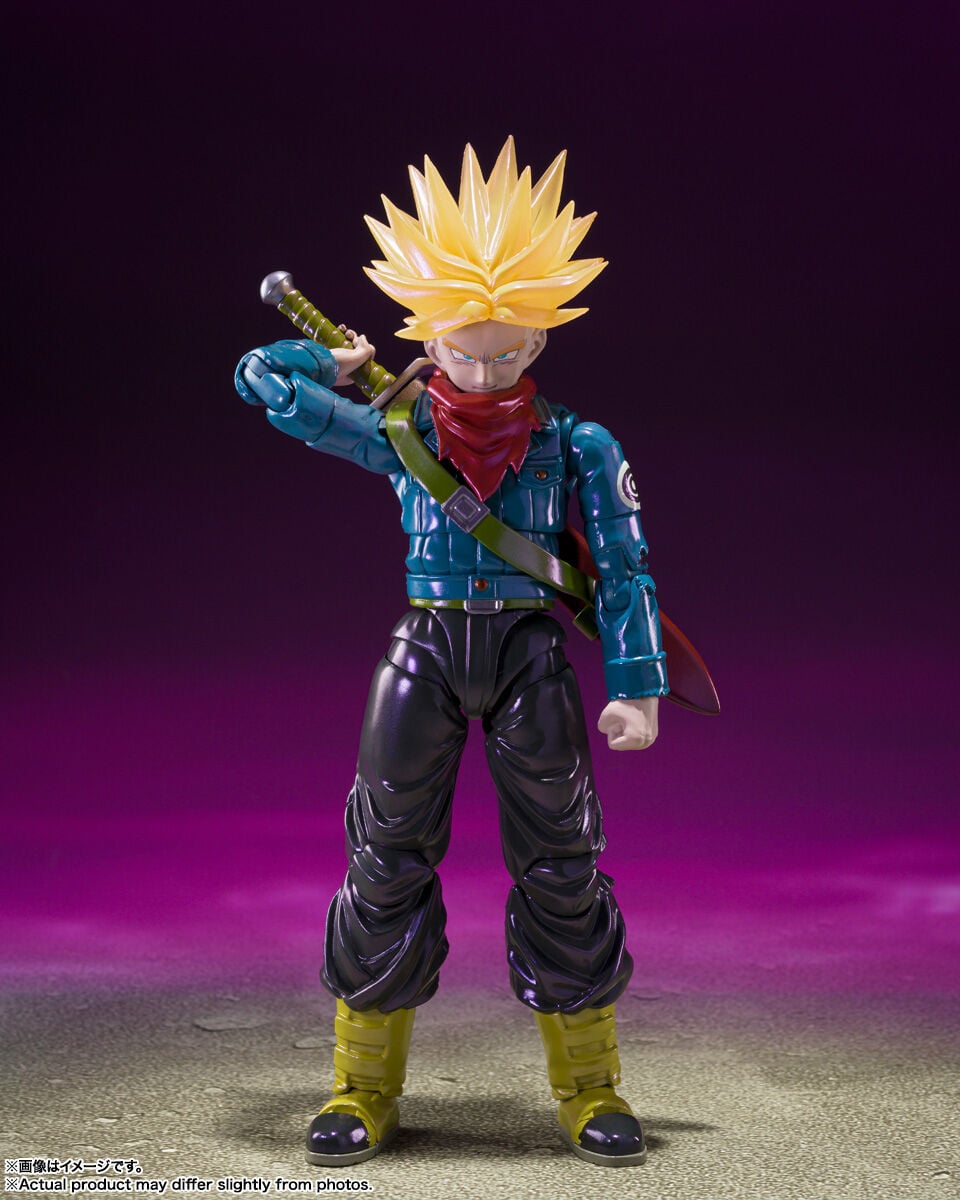 Dragon Ball Z S.H.Figuarts Super Saiyan Future Trunks (Exclusive Edition) Action Figure Gallery Image 3