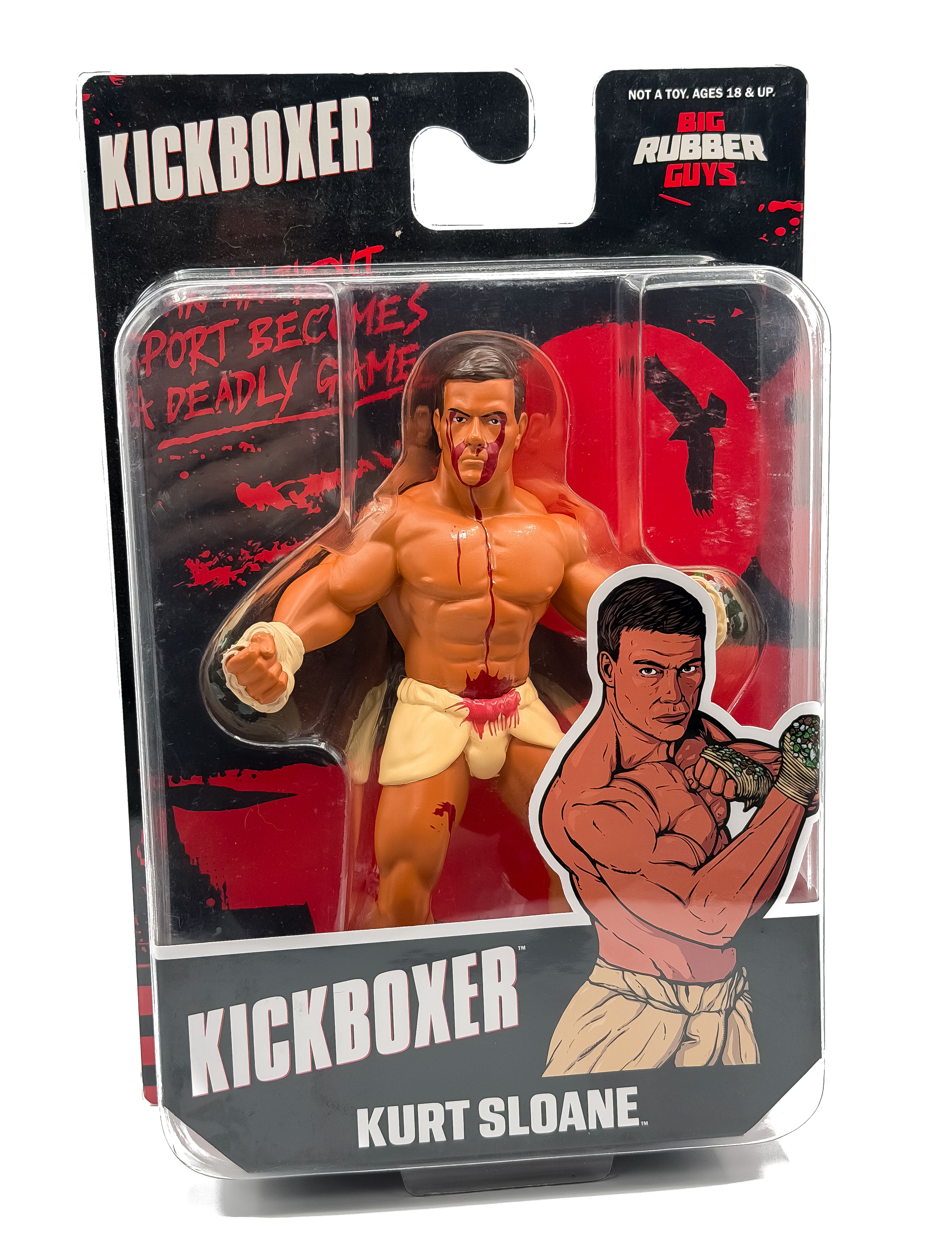 Kickboxer Big Rubber Guys Bloody Kurt Sloane Figure Gallery Image 6