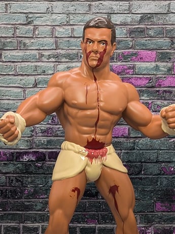Image of Kickboxer Big Rubber Guys Bloody Kurt Sloane Figure