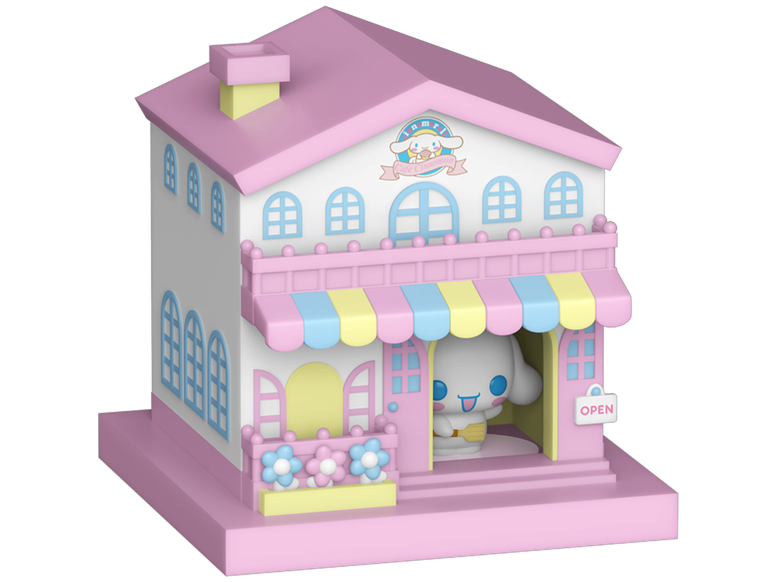 Hello Kitty and Friends Bitty Pop! Town Chef Cinnamoroll with Cafe Cinnamoroll Gallery Image 7
