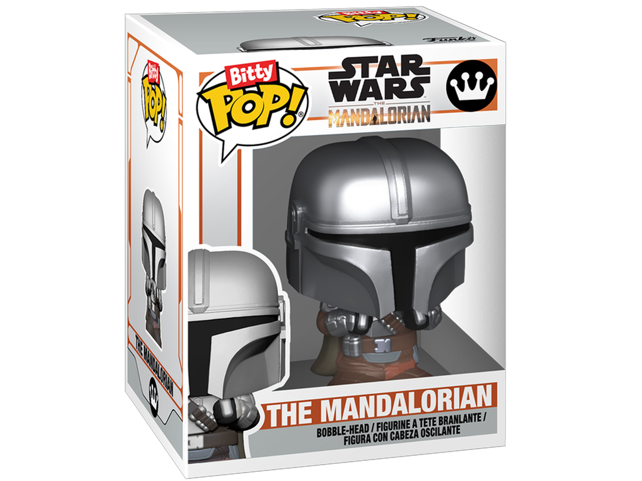 Star Wars Bitty Pop! Rides The Mandalorian in N1 Starfighter (with Grogu) Gallery Image 3