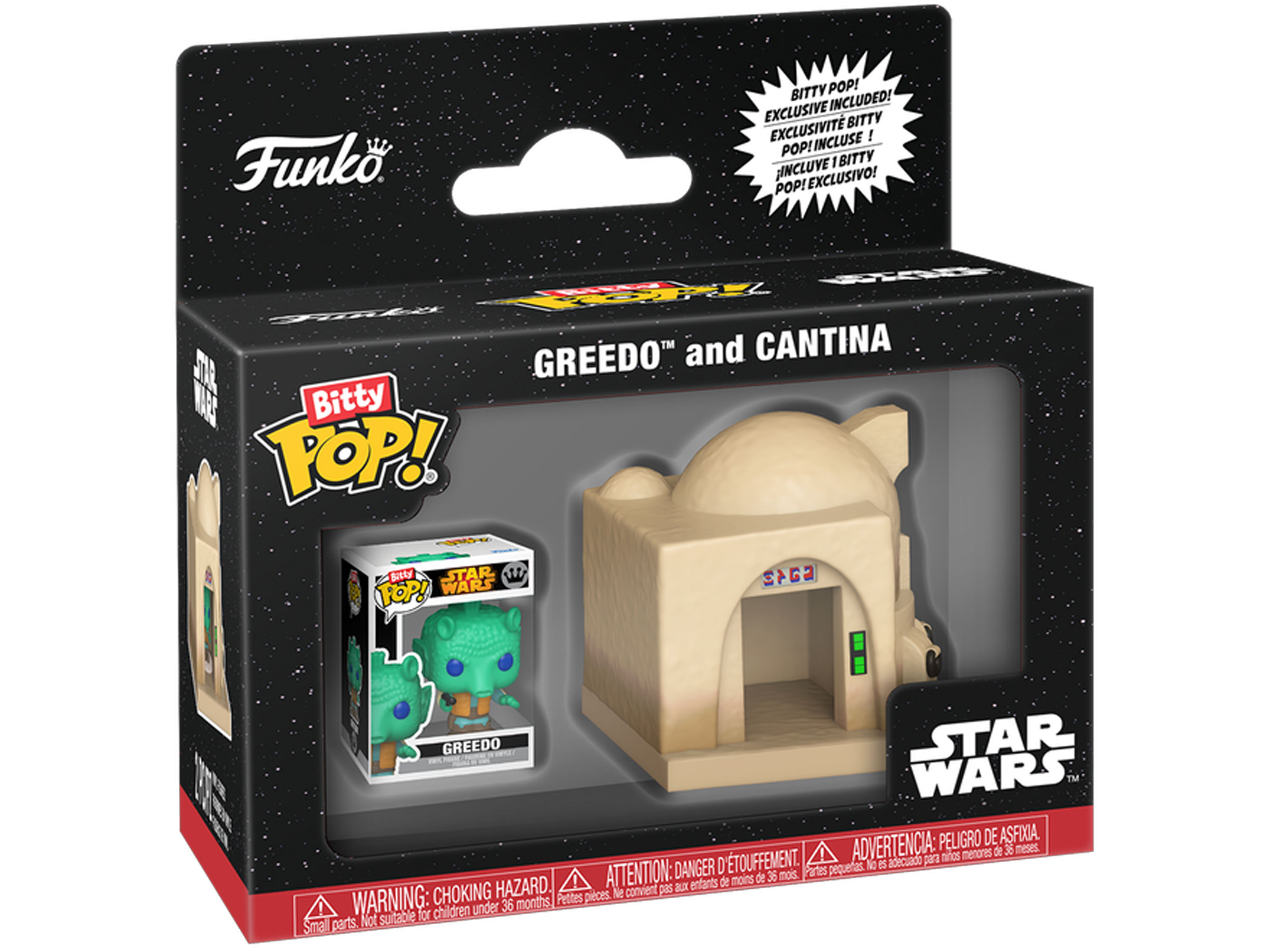 Star Wars Bitty Pop! Towns Greedo and Cantina Gallery Image 6