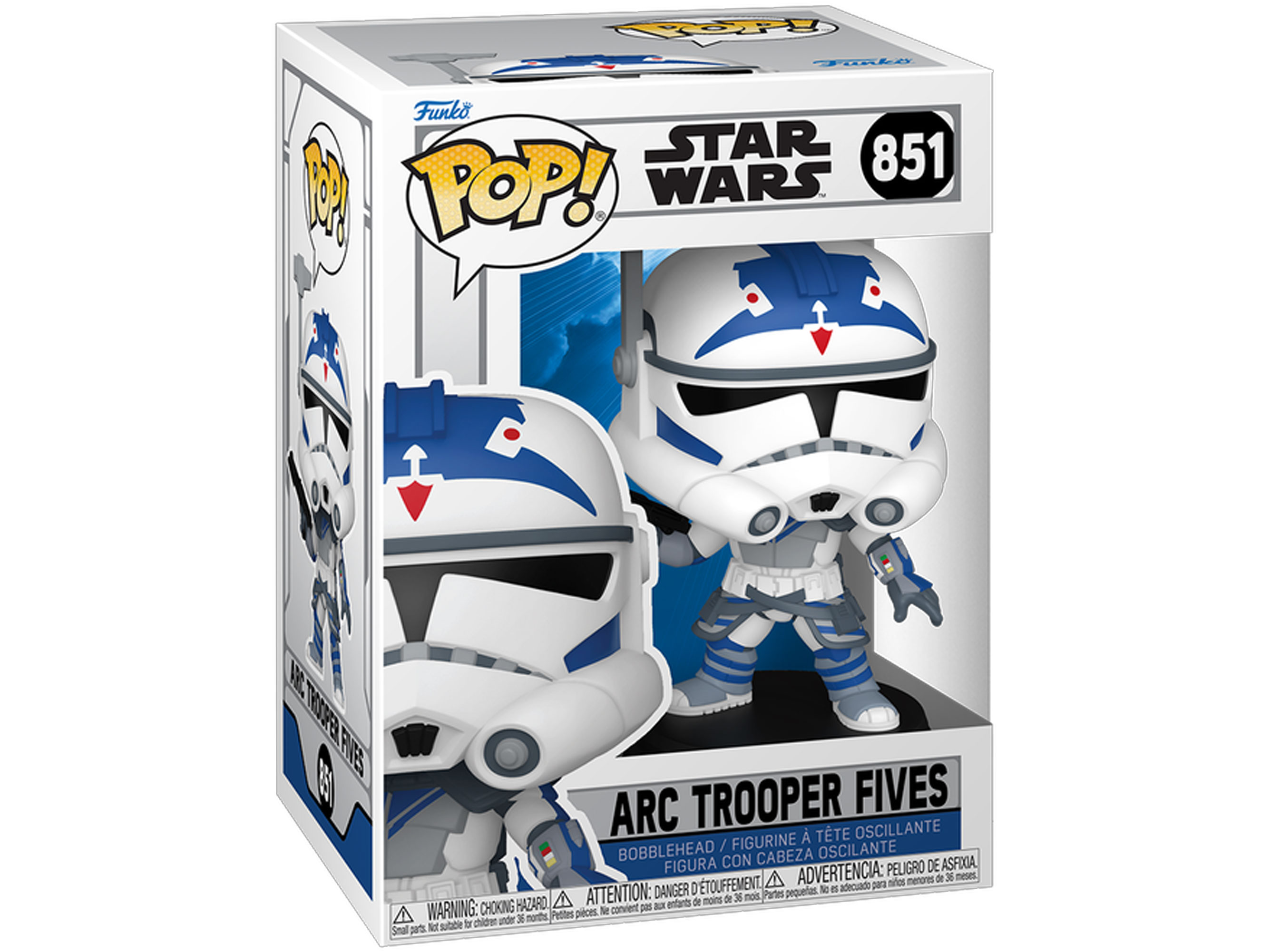 Star Wars Pop! #851 ARC Trooper Fives Gallery Image 3