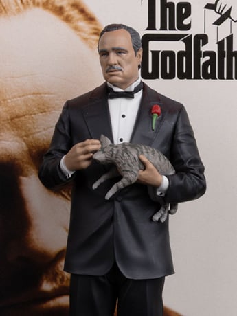 Image of The Godfather Movie Maniacs Don Corleone 6" Limited Edition Figure