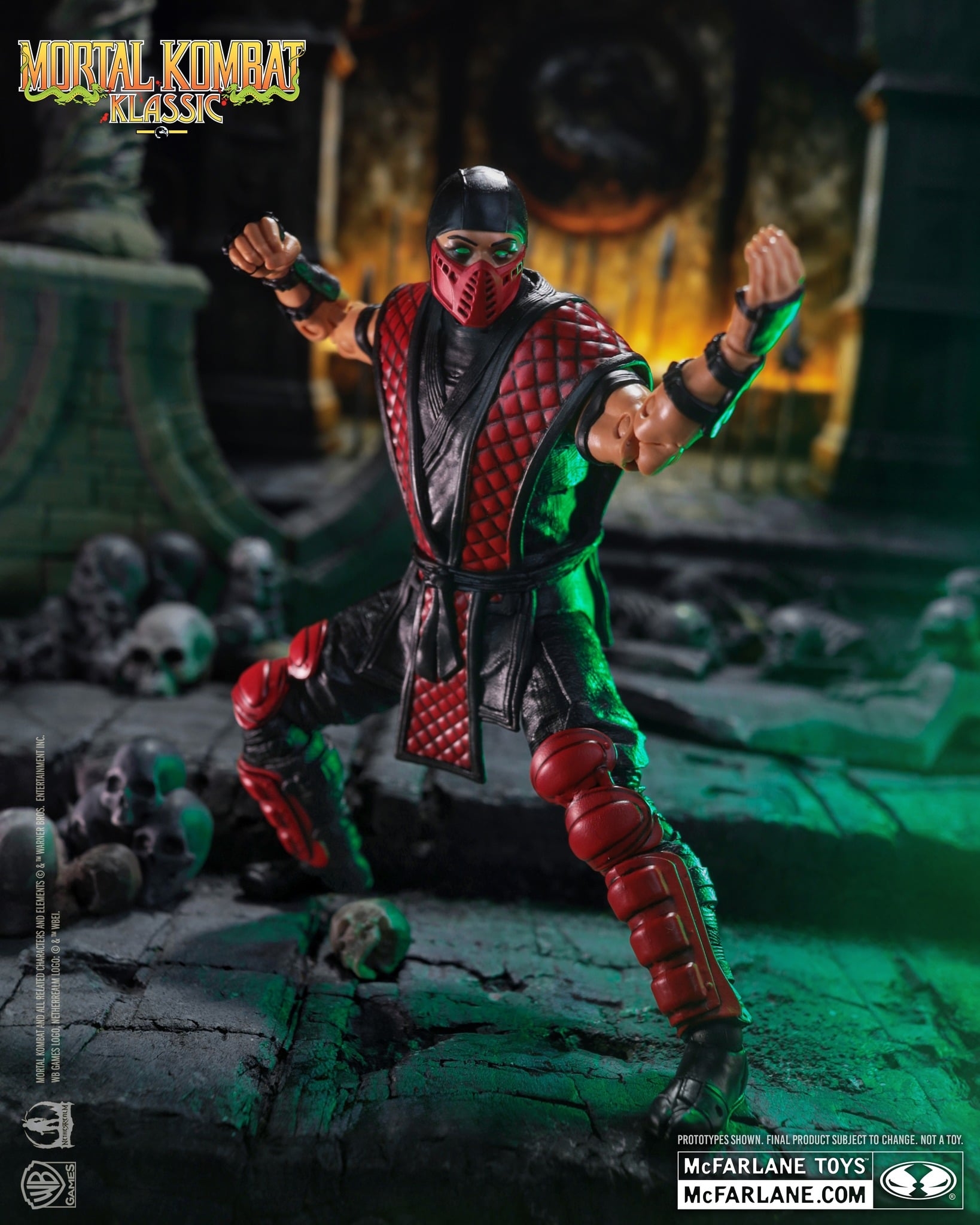 Mortal Kombat Klassic Ermac 7" Action Figure Gallery Image 3