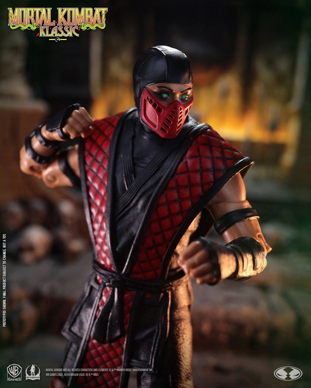 Mortal Kombat Klassic Ermac 7" Action Figure Gallery Image 7