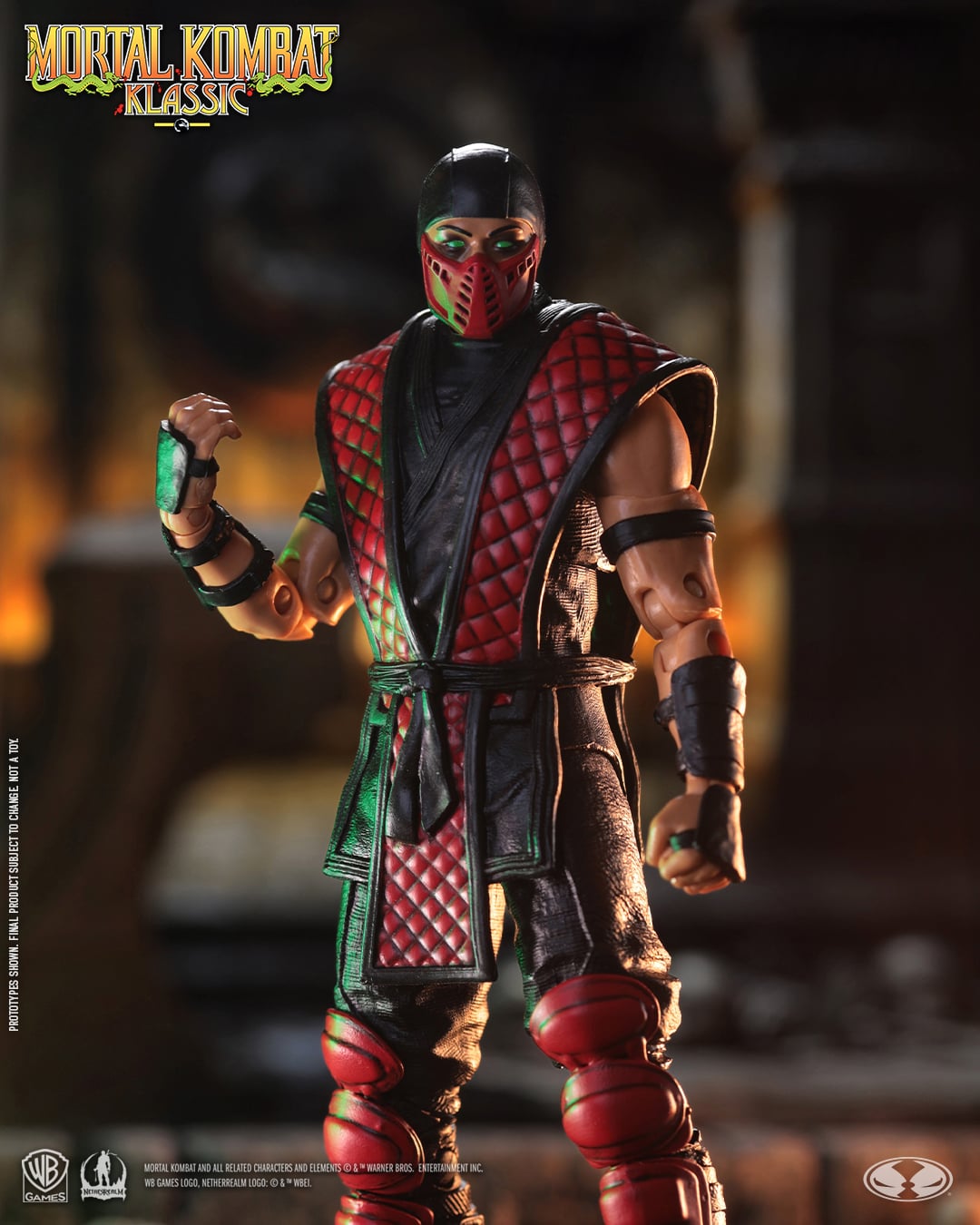 Mortal Kombat Klassic Ermac 7" Action Figure Gallery Image 6