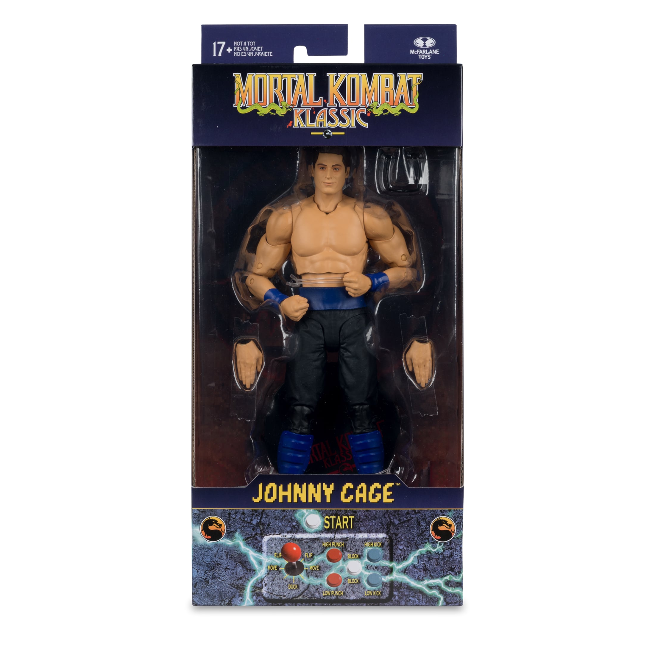 Mortal Kombat Klassic Johnny Cage 7" Action Figure Gallery Image 13