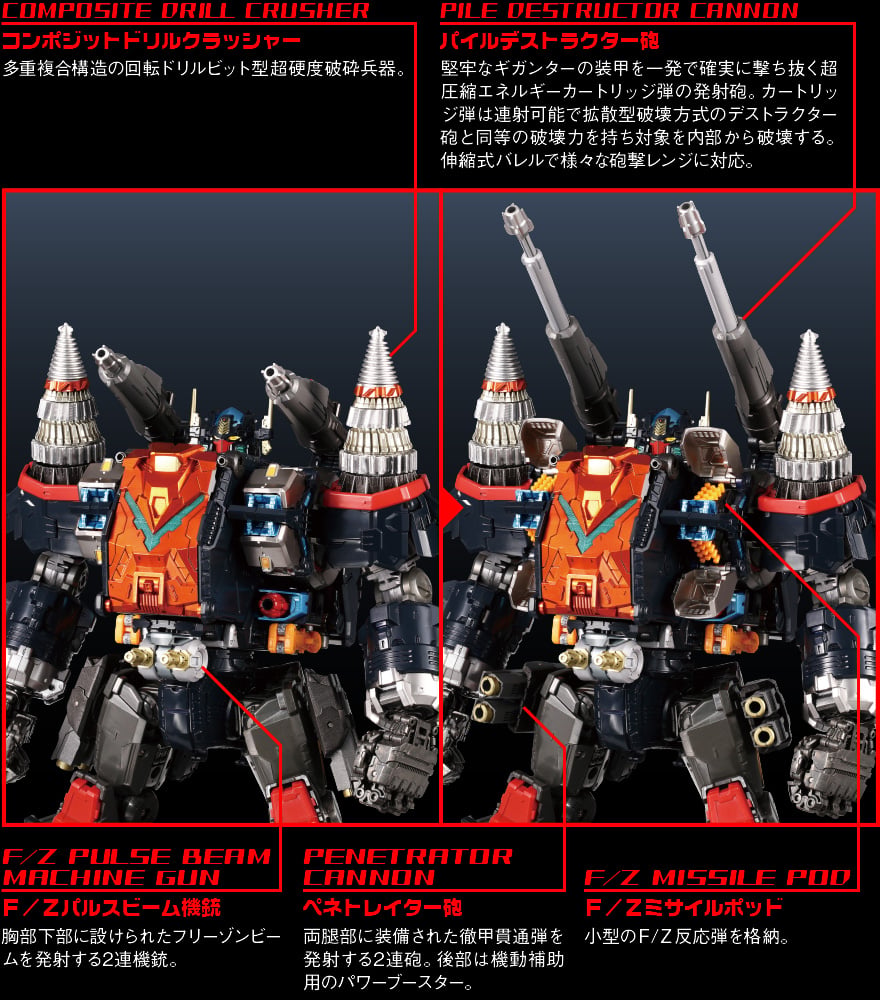 Diaclone Reboot DA-80 Big Powered GV (Verse Caliber Ver.) Exclusive Limited Edition (Reissue) Gallery Image 8