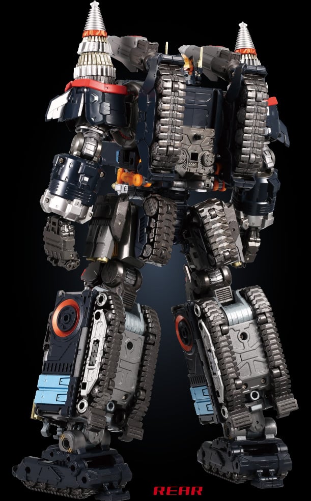 Diaclone Reboot DA-80 Big Powered GV (Verse Caliber Ver.) Exclusive Limited Edition (Reissue) Gallery Image 4