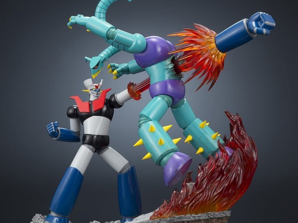 Mazinger Z アートフォームビニールフィギュア Amazon.com: Mazinger Z 1/100 Softbi Kit Reprint 1/100 Scale Total