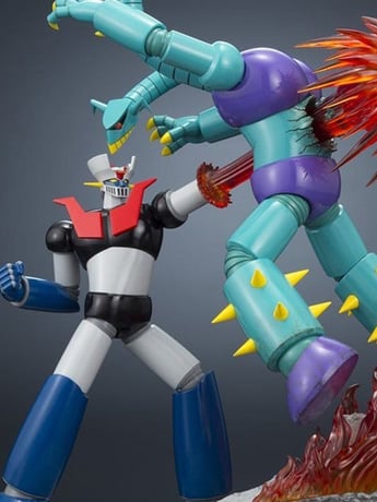 Mazinger Z Scene Selection 03: Mazinger Z Rocket Punch! Figure