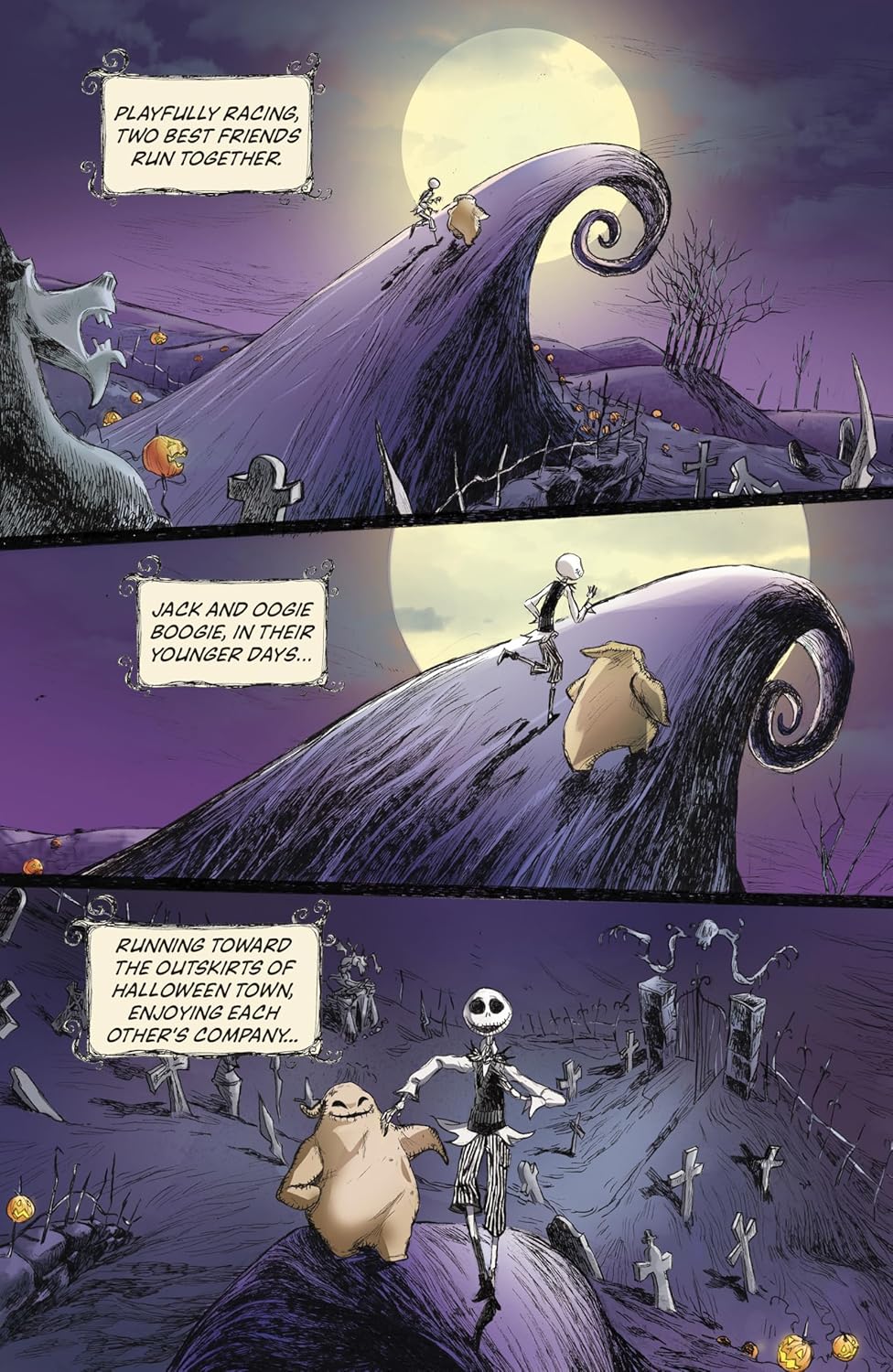 Disney Manga The Nightmare Before Christmas: The Battle for Pumpkin King Gallery Image 6