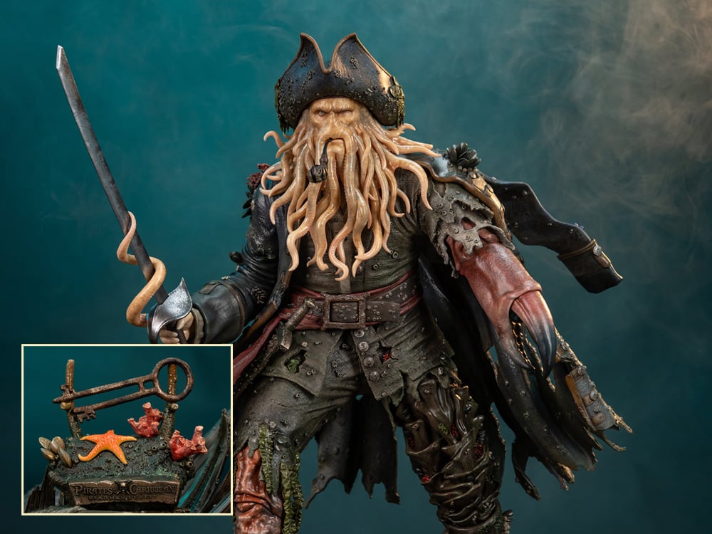 Pirates of the Caribbean Davy Jones (Deluxe Edition) 1/3 Scale Limited Edition Statue Gallery Image 1