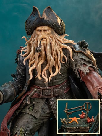 Pirates of the Caribbean Davy Jones (Deluxe Edition) 1/3 Scale Limited Edition Statue Gallery Image 2