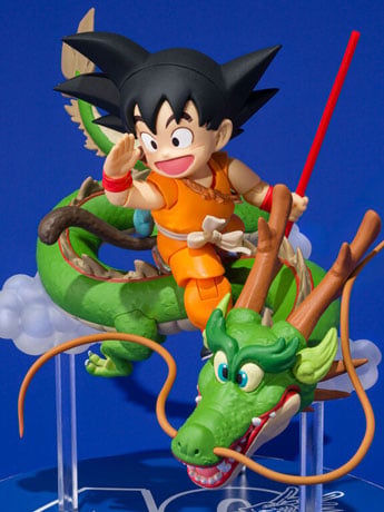 Dragon Ball S.H.Figuarts Goku & Dragon (40th Anniversary Exclusive Edition) Action Figure Gallery Image 2