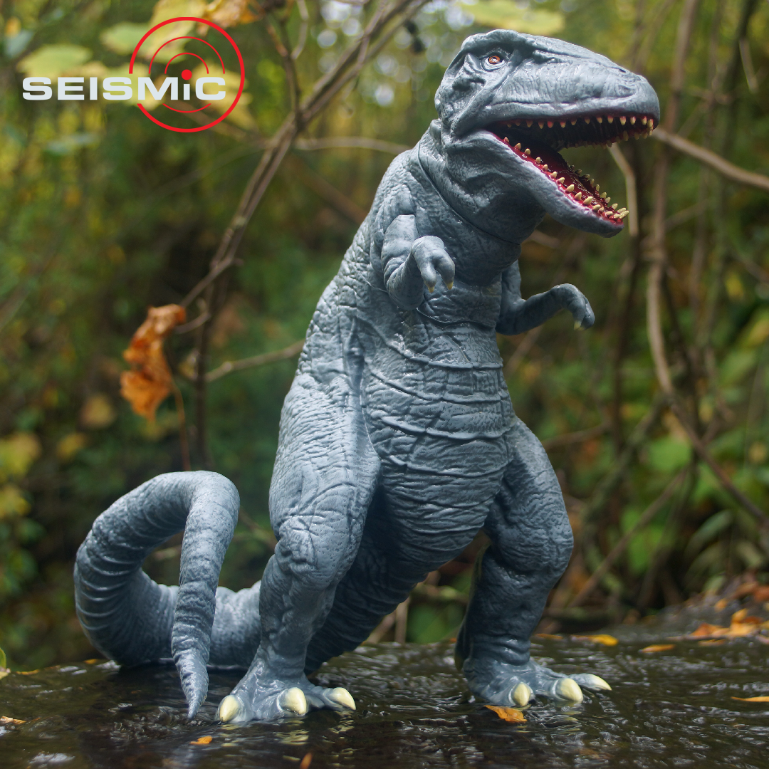 The Last Dinosaur Tyrannosaurus Rex Soft Vinyl Figure with Polar Borer