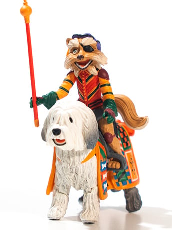 Labyrinth 40th Anniversary Sir Didymus & Ambrosious Retro Action Figure Two-Pack Gallery Image 2