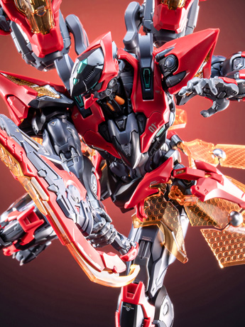 Honor of Kings Sun Kai (Crimson Sky Armor Ver.) 1/12 Scale Model Kit (With Bonus) Gallery Image 2
