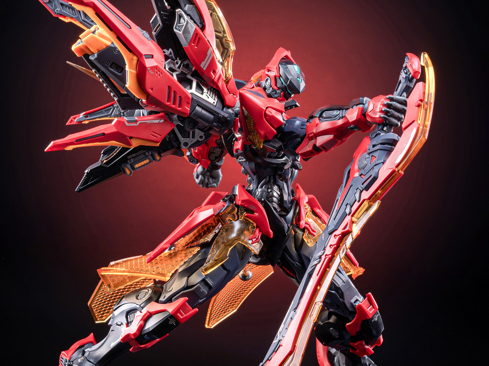 Honor of Kings Sun Kai (Crimson Sky Armor Ver.) 1/12 Scale Model Kit (With Bonus) Gallery Image 1
