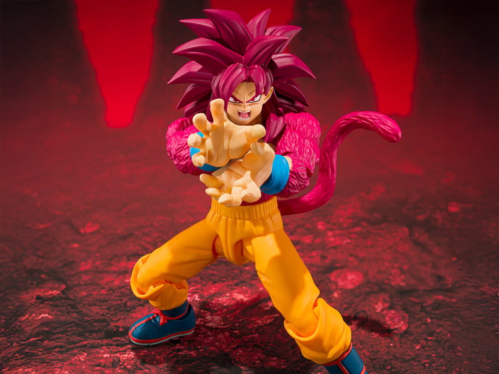 Dragon Ball Daima S.H.Figuarts Super Saiyan 4 Goku Exclusive Action Figure Gallery Image 1