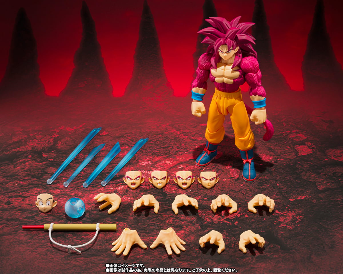 Dragon Ball Daima S.H.Figuarts Super Saiyan 4 Goku Exclusive Action Figure Gallery Image 10
