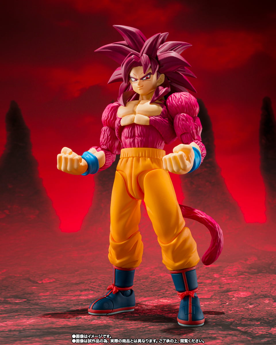 Dragon Ball Daima S.H.Figuarts Super Saiyan 4 Goku Exclusive Action Figure Gallery Image 3