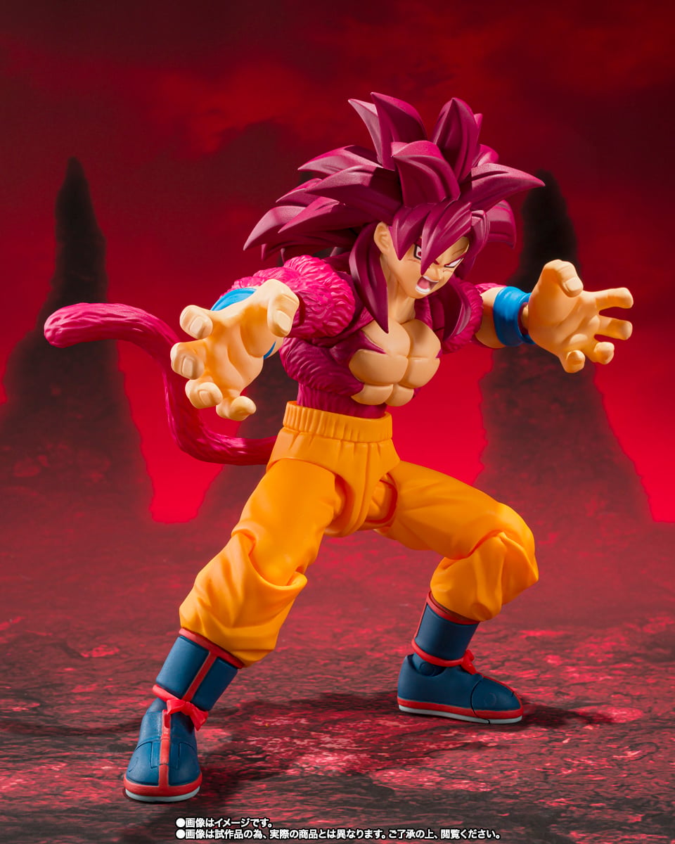 Dragon Ball Daima S.H.Figuarts Super Saiyan 4 Goku Exclusive Action Figure Gallery Image 5