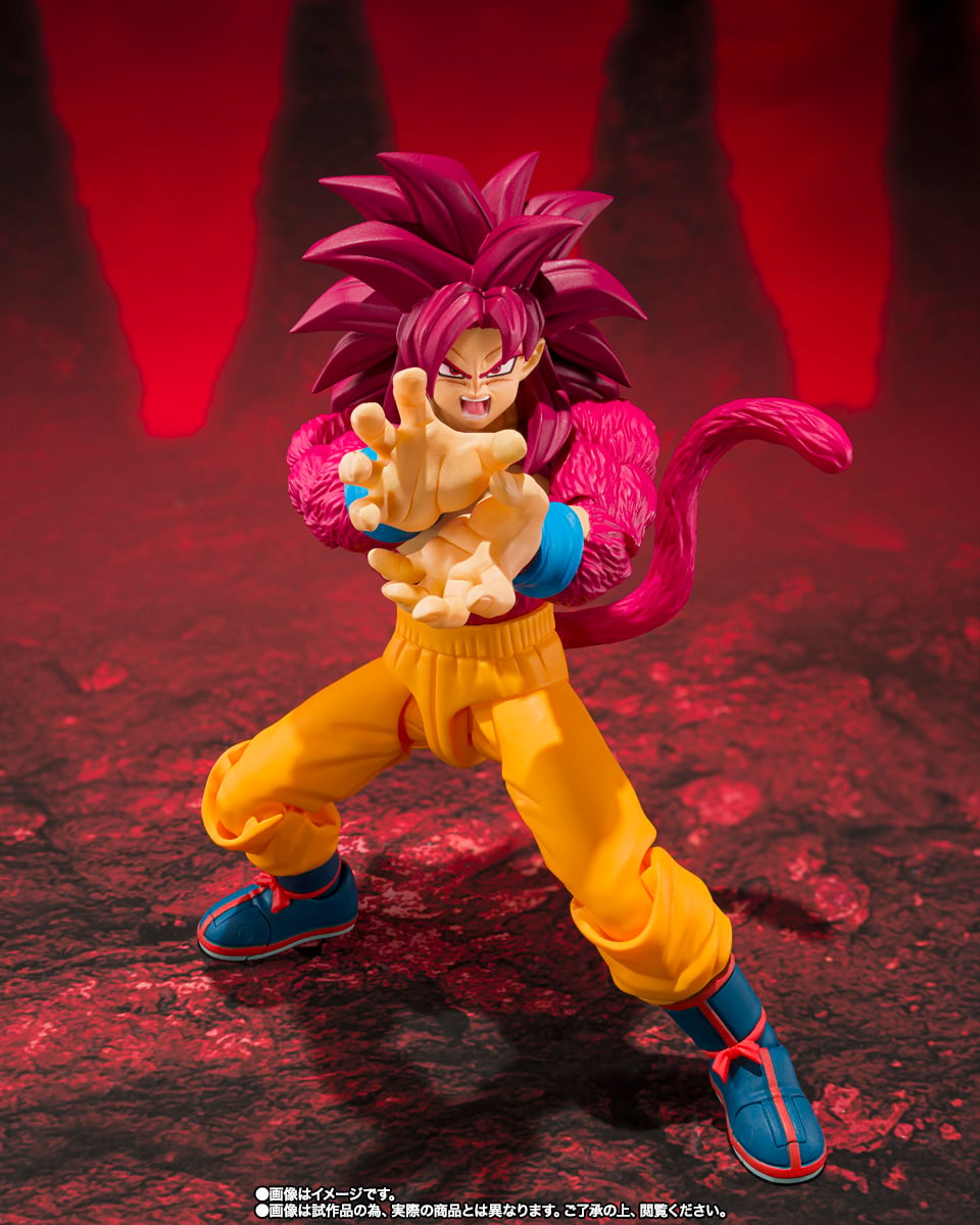 Dragon Ball Daima S.H.Figuarts Super Saiyan 4 Goku Exclusive Action Figure Gallery Image 8