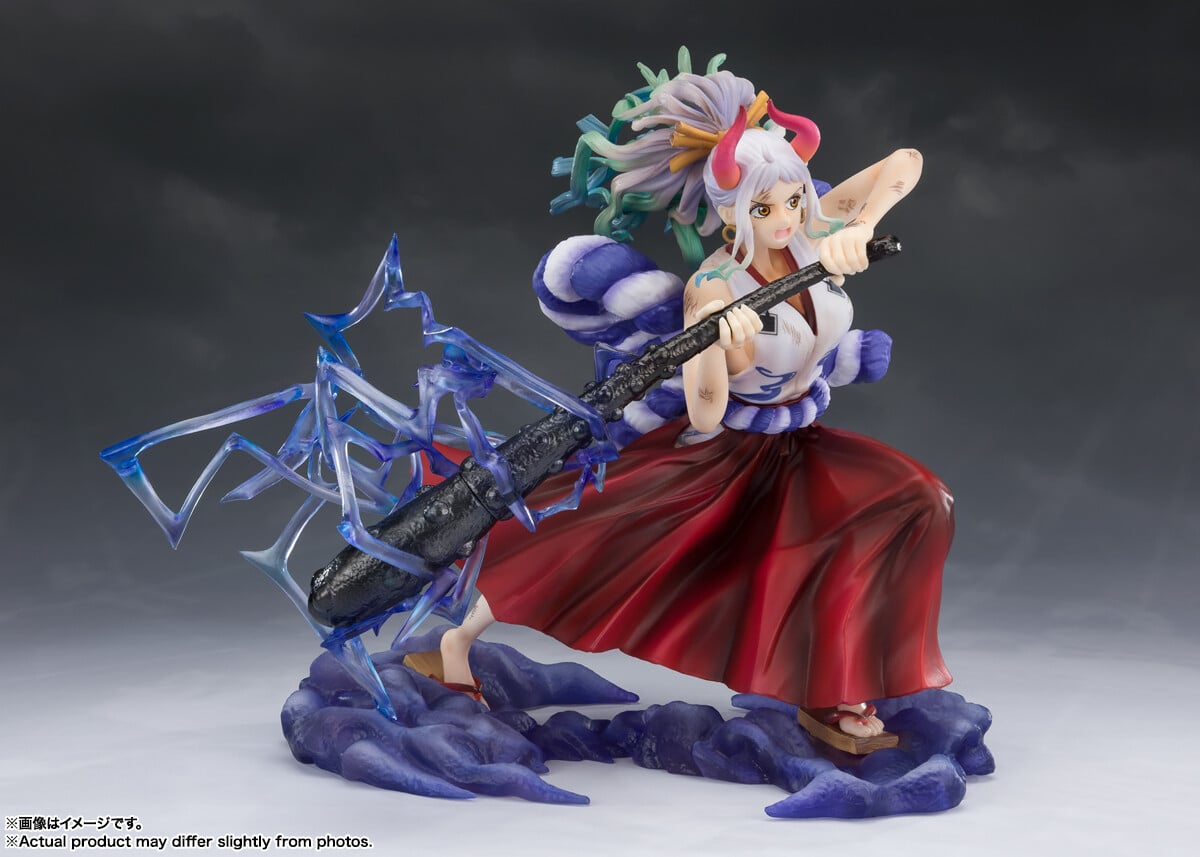 One Piece FiguartsZERO Extra Battle Yamato -Thunder Bagua- (Battle Scarred Ver.) (Exclusive Edition) Gallery Image 7