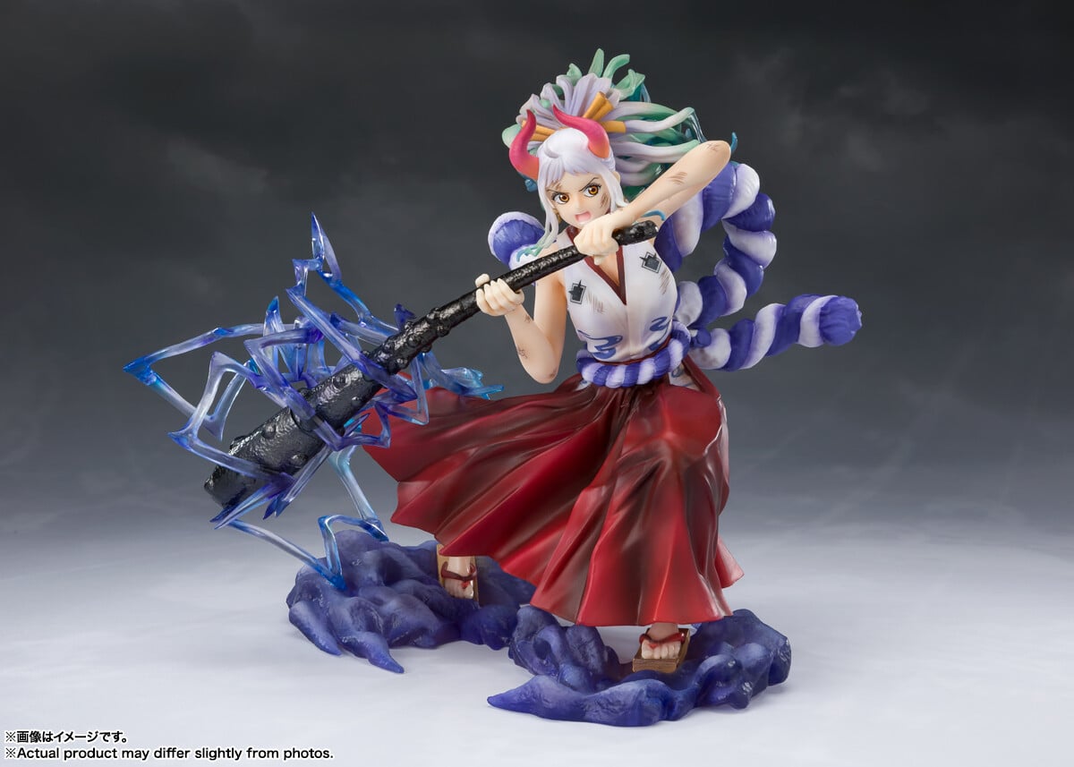 One Piece FiguartsZERO Extra Battle Yamato -Thunder Bagua- (Battle Scarred Ver.) (Exclusive Edition) Gallery Image 4